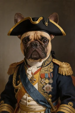 The Admiral portrait style