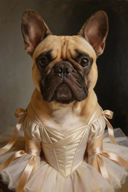 The Ballet Dancer portrait style