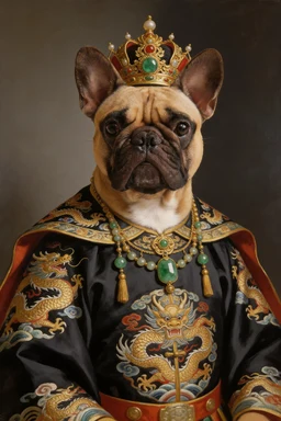 The Chinese Emperor portrait style