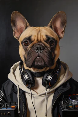 The DJ portrait style
