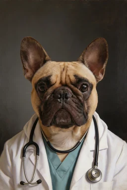 The Doctor portrait style