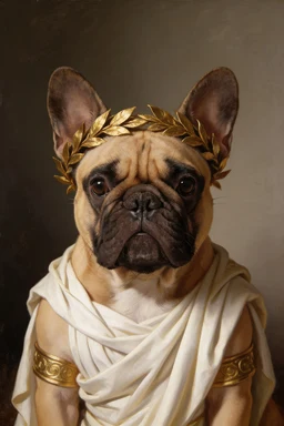 The Greek God portrait style