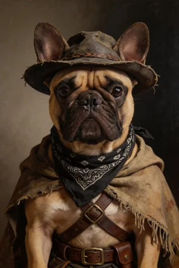 The Outlaw portrait style