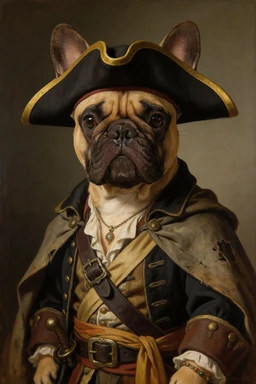 The Pirate portrait style