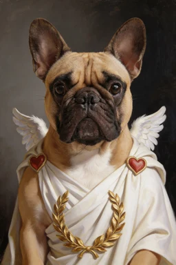The Valentine Cupid portrait style