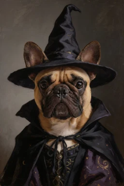 The Witch portrait style