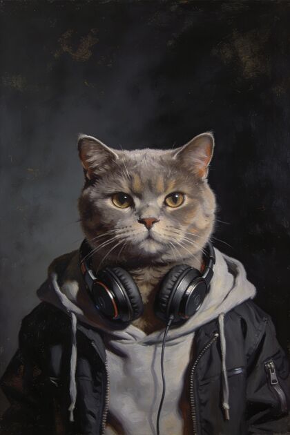 The DJ portrait example 4