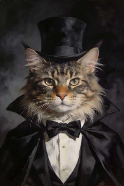 The Magician portrait example 3