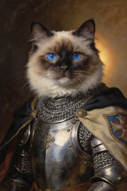 The Medieval Knight portrait example 2