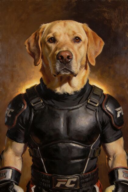 The MMA Fighter portrait example 2