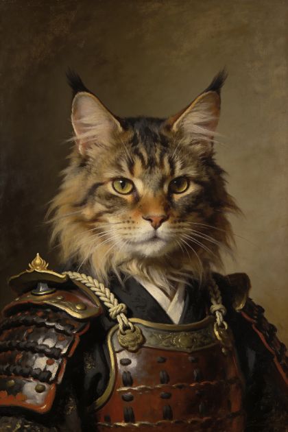 The Samurai portrait example 3